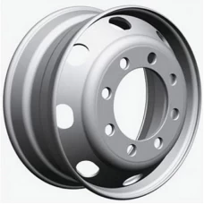HARTUNG 510-02 М20 R19.5x6.75 8x275 ET133 CB221 Silver внешний вентиль