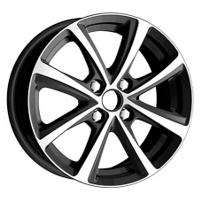 Carwel Акуш 15x6.0 4x100 ET 46 CB54.10 ЛитойxЧерный с полированной лицевой поверхностью