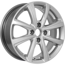 Carwel Акуш 15x6.0 4x100 ET 37 CB60.10 ЛитойxСеребристый