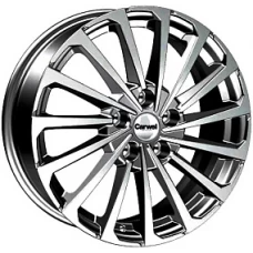 Carwel Кагра 17x6.5 5x114.30 ET 45 CB54.10 ЛитойxСерый с полированной лицевой поверхностью