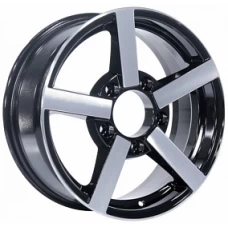 Cross Street CR-25 16x6.5 5x105 ET 39 CB56.60 ЛитойxЧерный с полированной лицевой поверхностью