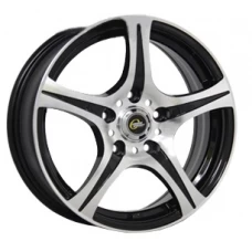 Cross Street Y3159 15x6.0 4x100 ET 48 CB54.10 Черный с полированной лицевой поверхностью