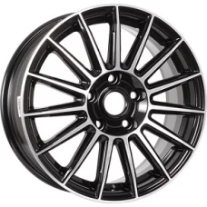 iFree Азур 16x6.5 5x114.30 ET 40 CB60.10 Черный с полированной лицевой поверхностью