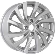 KDW KD1546 (15_Vesta) R15x6 4x100 ET50 CB60.1 Silver_Painted (КС882)