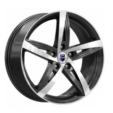 КиК Дольче Вита 18x7.5 5x100 ET 38 CB67.10 ЛитойxЧерный с полированной лицевой поверхностью