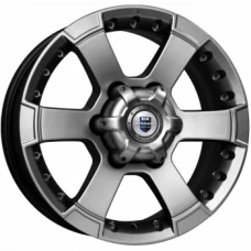 КиК M56 R16x7 6x139.7 ET20 CB110.1 Dark_platinum
