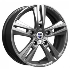 КиК Прайм 17x6.5 5x114.30 ET 46 CB67.10 Антрацитовый
