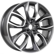Premium Series КР001 ASX 18x7.0 5x114.30 ET 46 CB67.10 Темно - серый глянцевый с полированной лицевой поверхностью