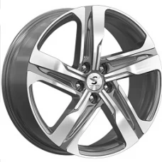 Premium Series КР004 Sorento 19x7.5 5x114.30 ET 49 CB67.10 Графитовый глянцевый с полированной лицевой поверхностью