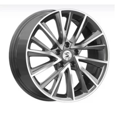 Premium Series КР010 Audi A4 18x7.5 5x112 ET 39 CB66.60 Графитовый глянцевый с полированной лицевой поверхностью