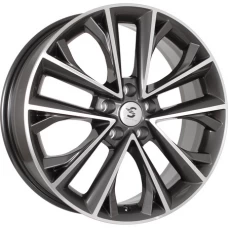 Premium Series КР012 Tiggo 7 Pro 18x7.0 5x108 ET 33 CB60.10 Темно - серый глянцевый с полированной лицевой поверхностью