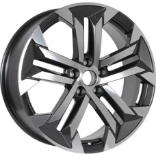 Premium Series КР015 Sportage_Tucson 19x7.5 5x114.30 ET 51 CB67.10 Графитовый глянцевый с полированной лицевой поверхностью