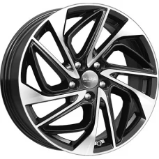 КиК ZV ASX КС883 18 / 7.0J PCD 5x114.3 ET 46.00 ЦО 67.10  Черный глянцевый с полированной лицевой поверхностью