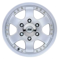 Kormetal KM1076 15x6.5 6x139.70 ET 10 CB108.10 ЛитойxСеребристый