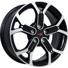 Legeartis Concept HND533 17 / 7.0J PCD 5x114.3 ET 51.00 ЦО 67.10/ Черный с полированной лицевой поверхностью
