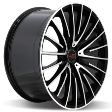 R20 Legeartis MR532 Concept 8.5/5x112x66.6/42 BKF (15x1.25 болт) (задн.ось)