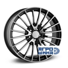 R20 Legeartis MR532 Concept 8.5/5x112x66.6/55.5 BKF (15x1.25 болт) (перед.ось)