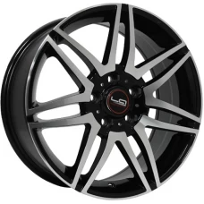 Legeartis Optima MR100 18 / 8.0J PCD 5x112.0 ET 38.00 ЦО 66.60  Черный с полированной лицевой поверхностью