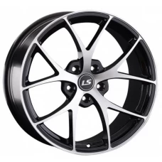 LS Wheels 845 R18x8.5 5x114.3 ET35 CB67.1 BKF