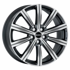 R19 MAK Birmingham 8.0/5x112x66.45/28 Gunmetal Mirror Face (F8090IRQM28WSX)