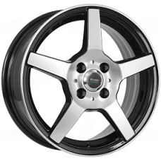 Megami AF-07 R14x5.5 4x100 ET43 CB60.1 BKF
