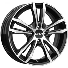 Mobis R8400H0003 (Hyundai Solaris/Accent, Kia Rio) R16x6 4x100 ET49 CB54.1 Black_diamond