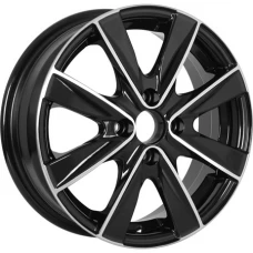 NEO 524 15x5.5 4x100 ET 46 CB54.10 Черный с полированной лицевой поверхностью