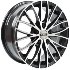 NEO 771 17 / 7.0J PCD 5x112.0 ET 41.00 ЦО 57.10 Черный с полированной лицевой поверхностью