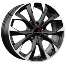 Remain Jetta R152 17 / 7.0J PCD 5x112.0 ET 54.00 ЦО 57.10 Черный с полированной лицевой поверхностью