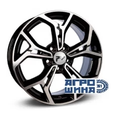 RPLC-Wheels Hy203 17x7.0 5x114.30 ET 51 CB67.10 Черный с полированной лицевой поверхностью