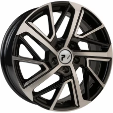 RPLC-Wheels Hav267 17x6.5 5x114.30 ET 37 CB66.60 ЛитойxЧерный с полированной лицевой поверхностью