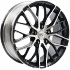 RST R008 18x7.5 5x114.3 ET 50 CB67.10 Черный с полированной лицевой поверхностью