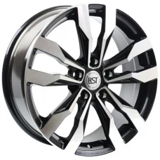 RST R047 17 / 7.0J PCD 5x112.0 ET 45.00 ЦО 57.10 Черный с полированной лицевой поверхностью