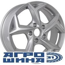 RST R066 16 / 6.5J PCD 5x114.3 ET 50.00 ЦО 66.10 Серебристо-серый