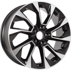 RST R177 17x7.0 5x114.30 ET 45 CB67.10 ЛитойxТемно - серый глянцевый