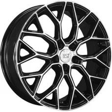 RST R198 18x6.5 5x108 ET 33 CB60.10 ЛитойxЧерный с полированной лицевой поверхностью