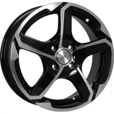 Скад Аллигатор 15x6.0 4x108 ET 47.50 CB63.35 ЛитойxЧерный с полированной лицевой поверхностью