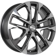 Скад Атакор 17x7.0 5x114.30 ET 35 CB67.10 Графитовый с полированной лицевой поверхностью