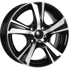 Скад Эвридика 2 15 / 6.5J PCD 5x139.7 ET 40.00 ЦО 98.50Черный с полированной лицевой поверхностью