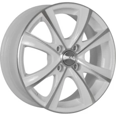 Скад Мальта 14 / 5.5J PCD 4x98.0 ET 38.00 ЦО 58.60 Белый с полированной лицевой поверхностью