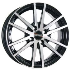 Tech Line 535 15x6.0 5x100 ET 45 CB57.10 Черный с полированной лицевой поверхностью