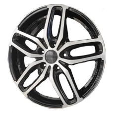 R17 Vector B200 6.5/5x108x63.35/50 Алмаз черный (арт.20004AB)